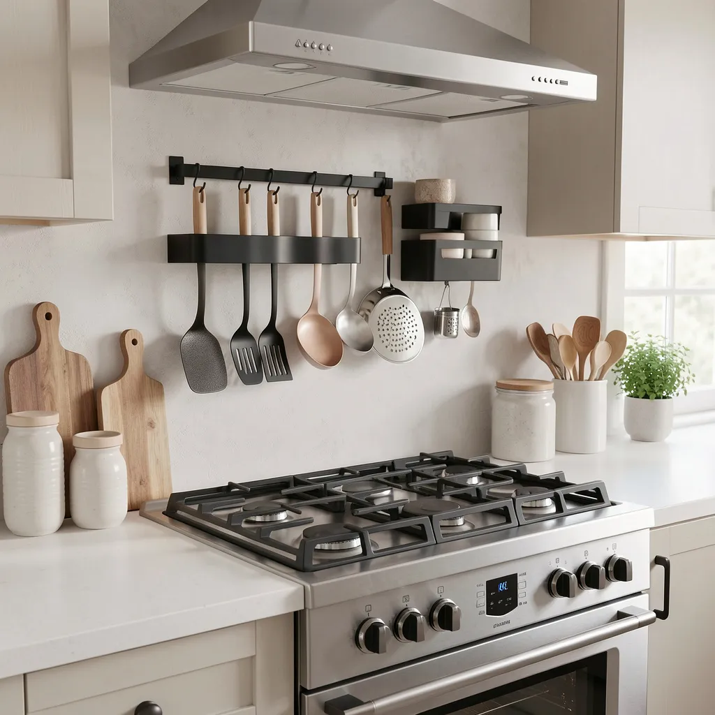 Parcel box on a table prepared for return